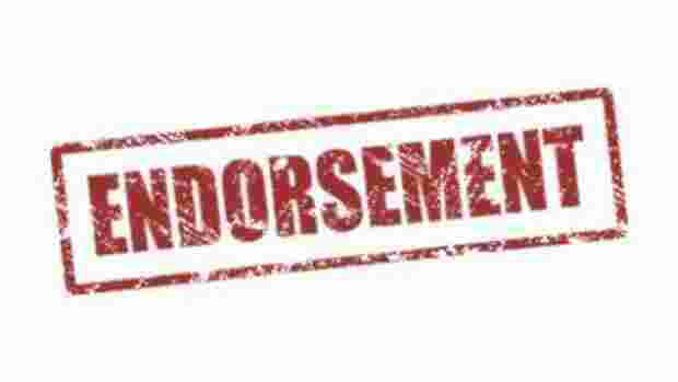 Endorsement Meaning and Definition