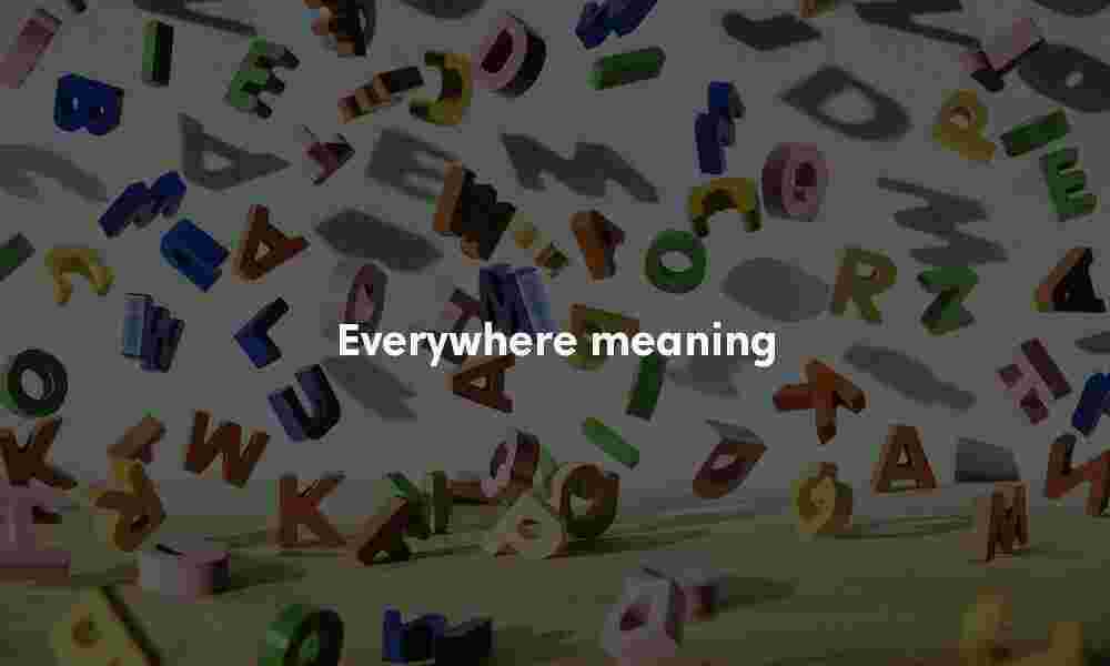 Everywhere meaning