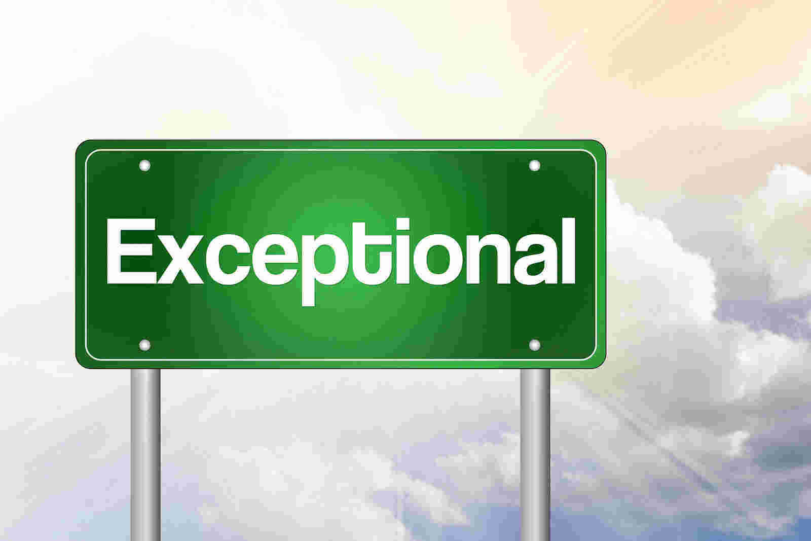 Exceptional Meaning and Definition