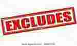 Excludes Meaning and Definition