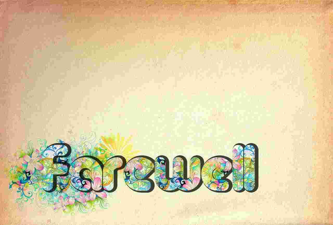 Farewell Meaning and Definition