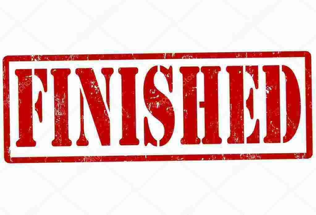 Finished Meaning and Definition