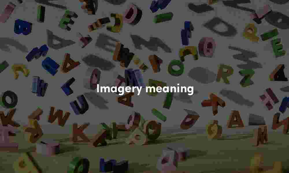 Imagery meaning