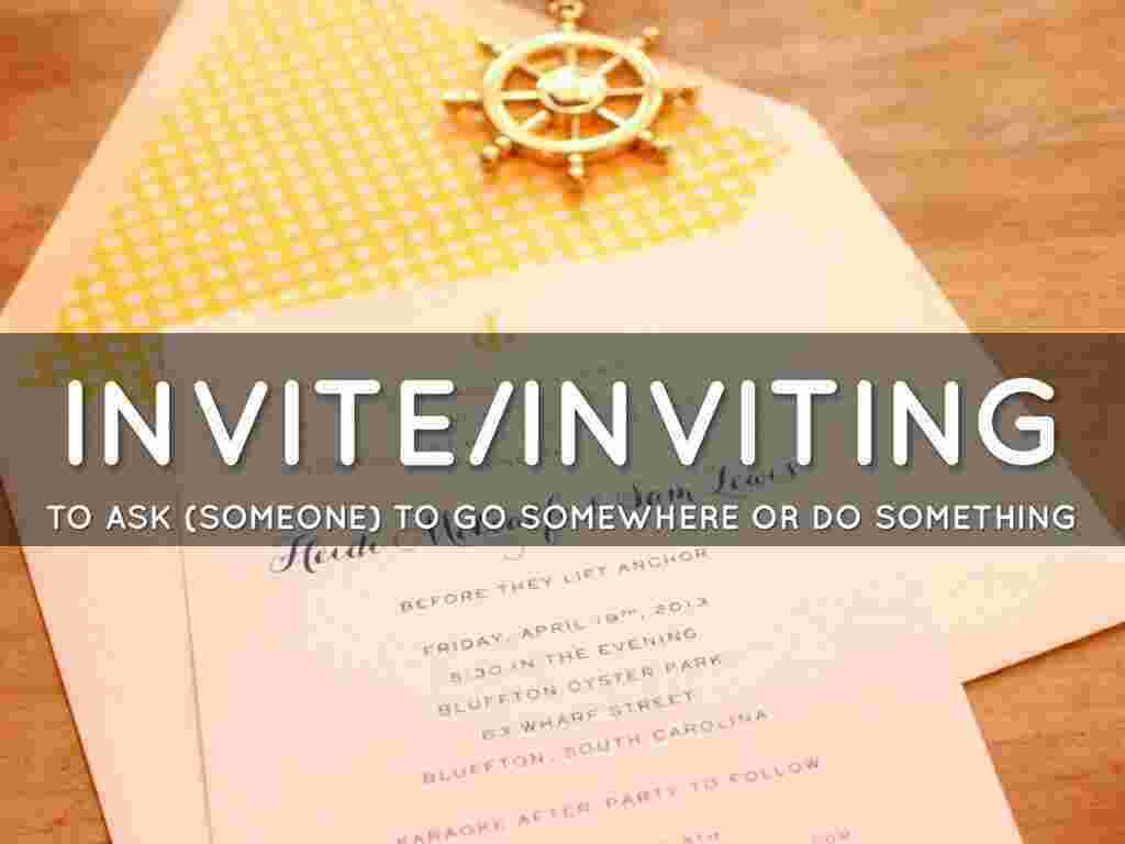 Inviting Meaning and Definition