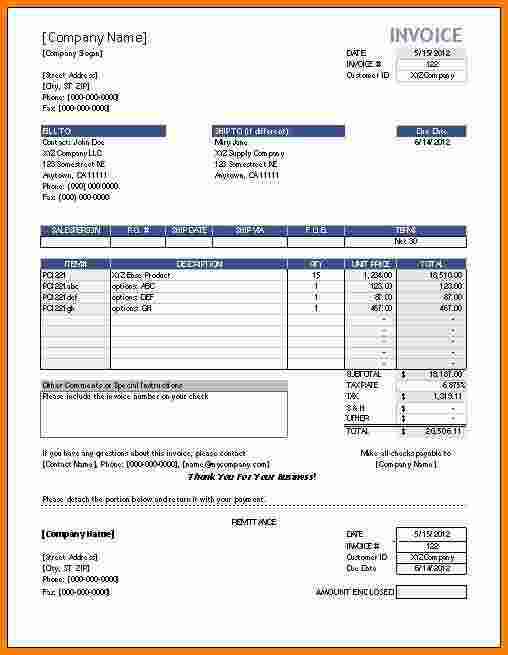 Invoice Meaning and Definition