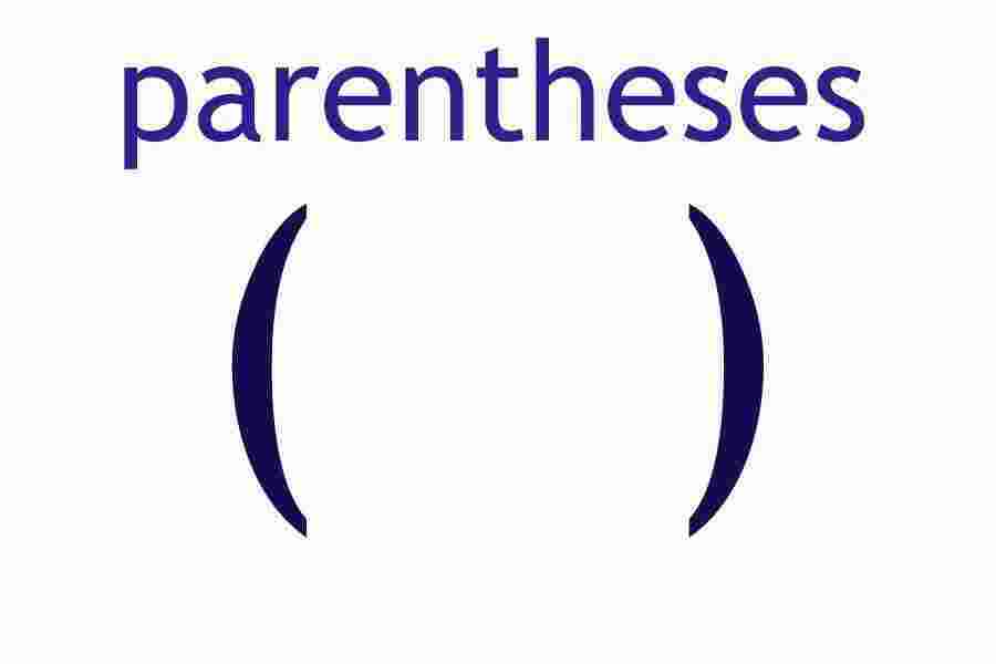 Parentheses Meaning and Definition