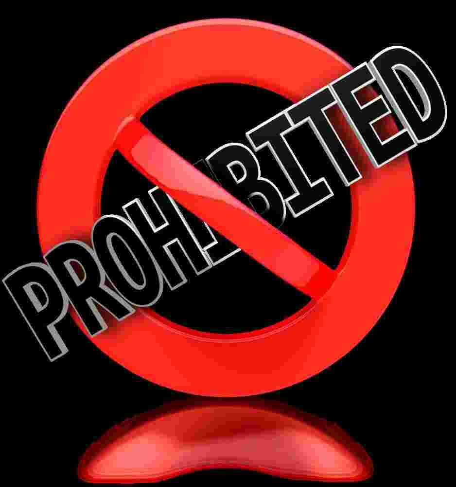 Prohibited Meaning and Definition