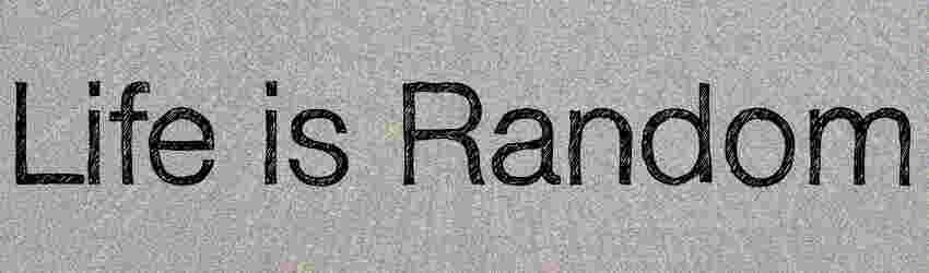 Random Meaning and Definition