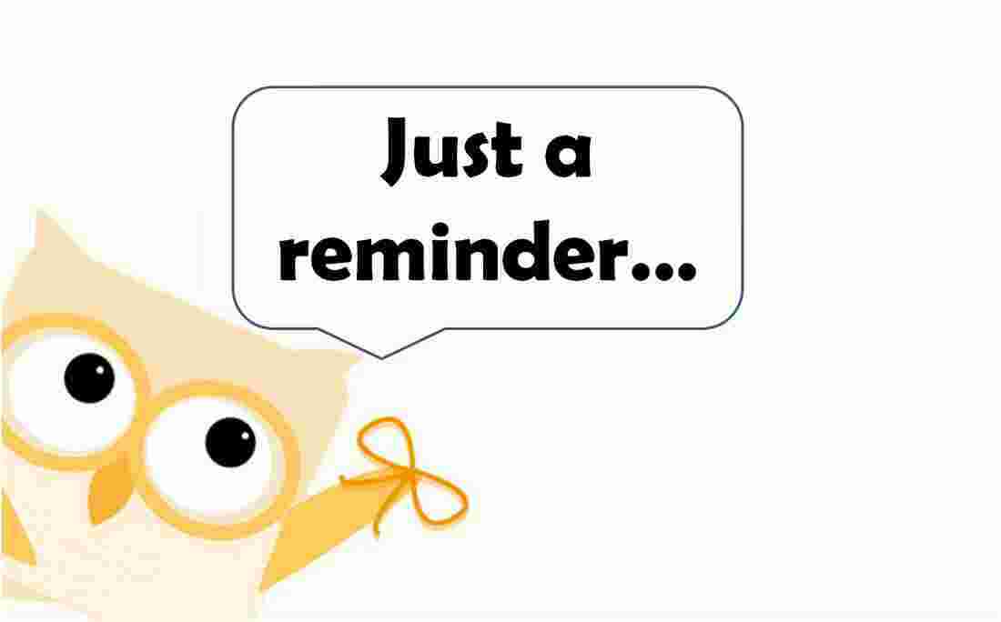 Reminder Meaning and Definition