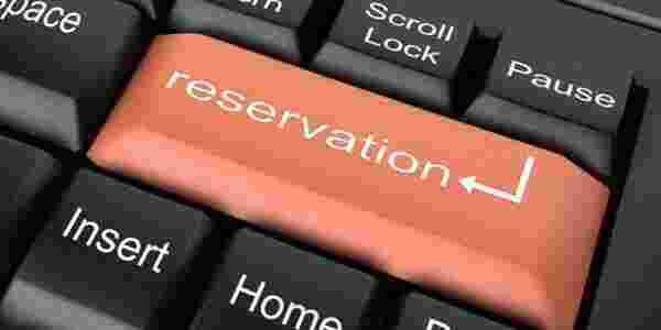 Reservation Meaning and Definition