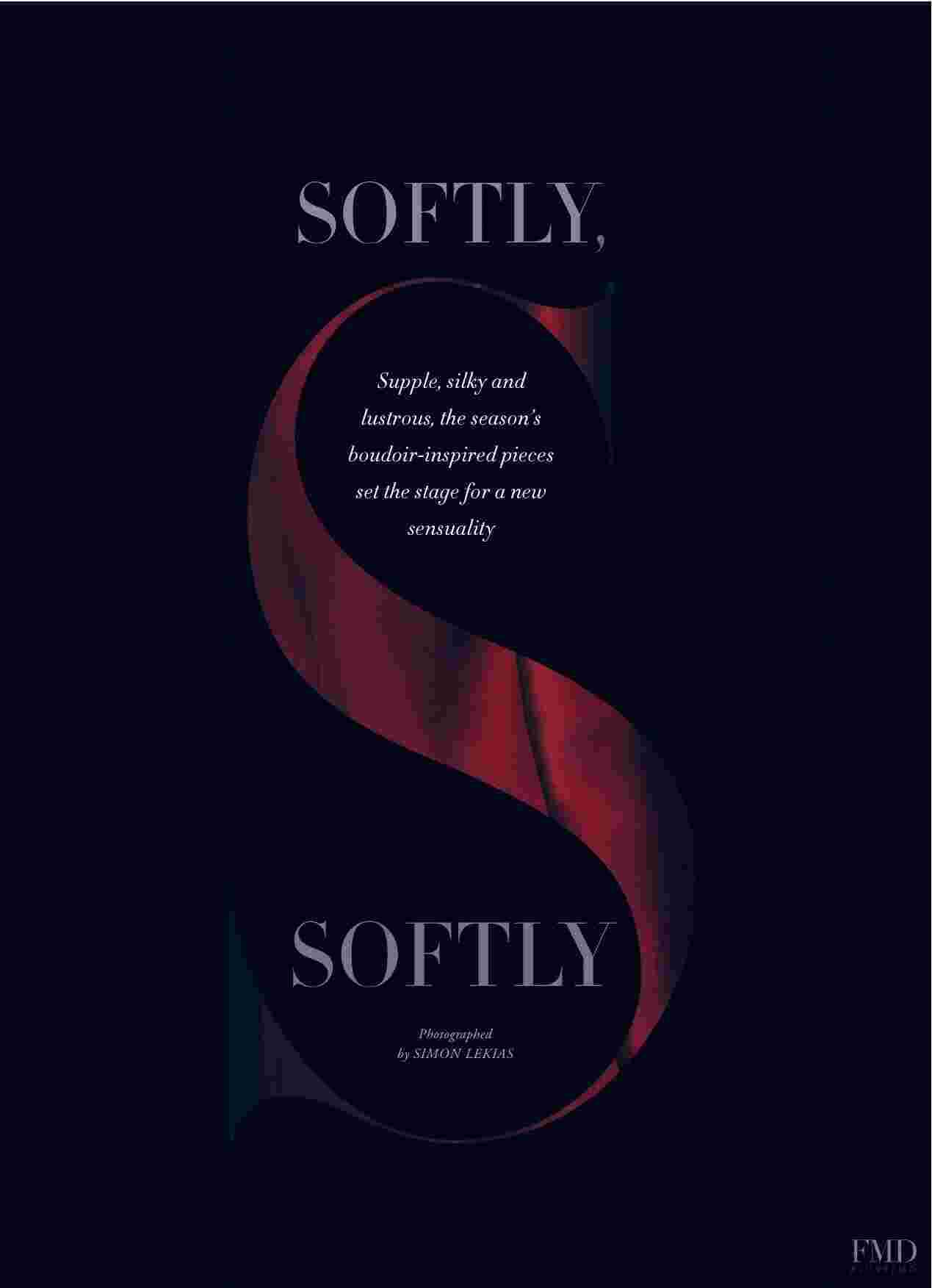 Softly Meaning and Definition