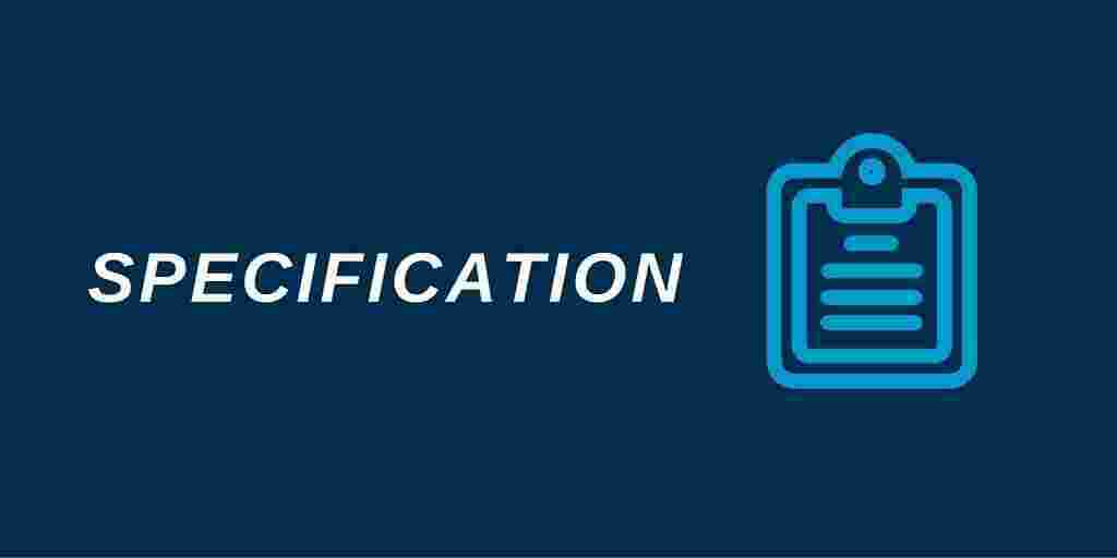 Specification Meaning and Definition