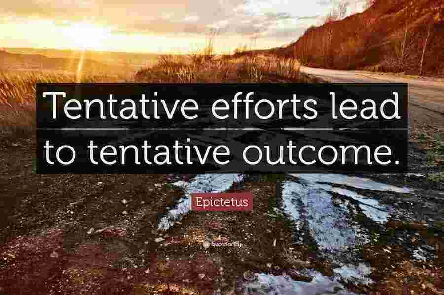Tentative Meaning and Definition
