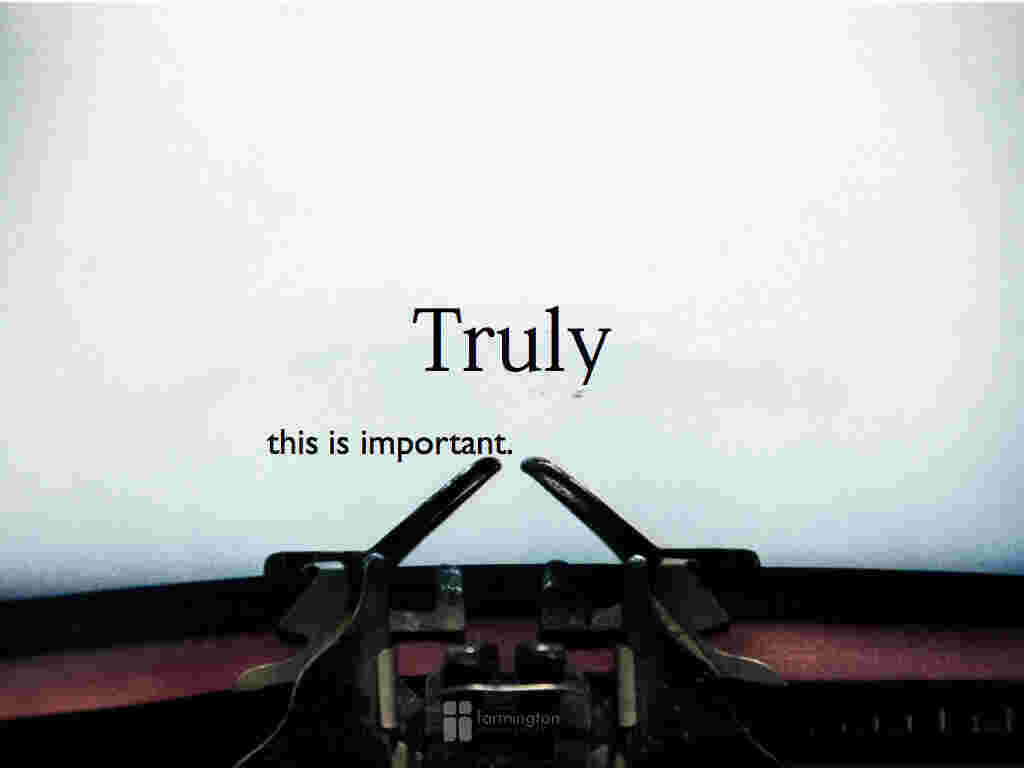 Truly Meaning and Definition