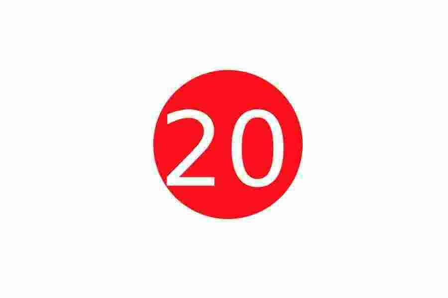 Twenty Meaning and Definition
