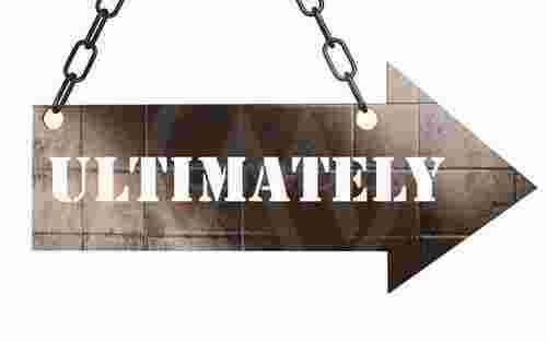 Ultimately Meaning and Definition