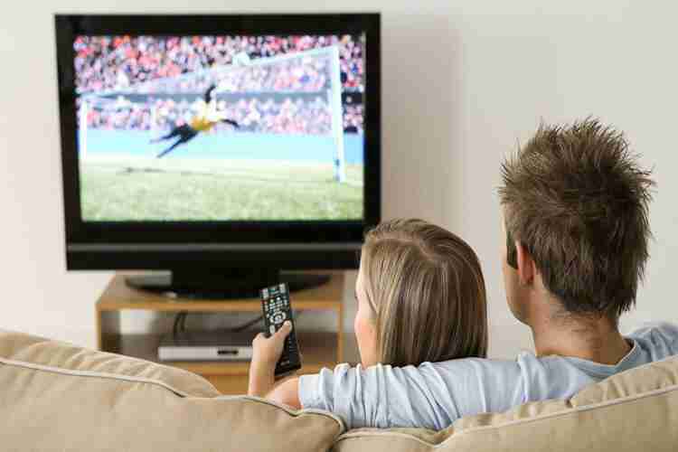 Watching TV is falling... Television is becoming history... The new medium is the Internet...
