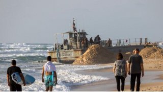 US military Gaza pier knocked out of action by heavy seas 