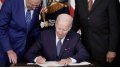 US President Biden signs law to reduce inflation