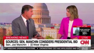 Sen. Manchin calls for competitive Democratic nomination process: 'I want the middle to have a voice' 