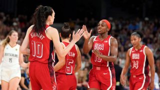 Team USA women's basketball beats Germany at Paris Olympics