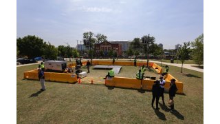 The Protest Park Nobody Asked For, And Few Were Drawn To, During The DNC