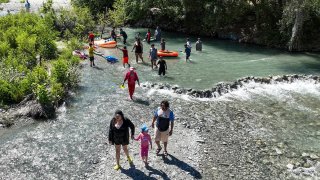 Crowded California tourist hotspot ignites fear of 'nightmare scenario' - as locals warn: 'People are gonna panic'