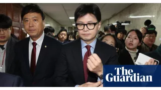 South Korea ruling party leader steps down after backing impeachment of President Yoon