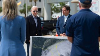 Biden, DeSantis face dueling leadership tests with Hurricane Idalia 
