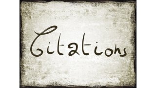 Citations Meaning and Definition