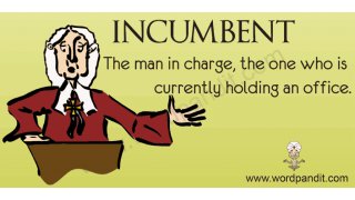 Incumbent Meaning and Definition