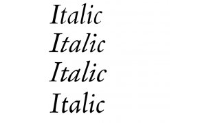 Italic Meaning and Definition