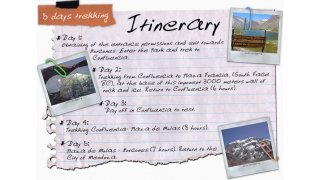 Itinerary Meaning and Definition