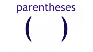 Parentheses Meaning and Definition
