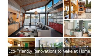 Renovations Meaning and Definition
