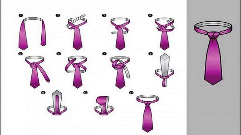 How to tie a tie? What are the easiest tie-tying techniques?