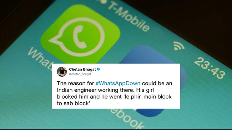 Is WhatsApp down? The popular messaging app has been down...