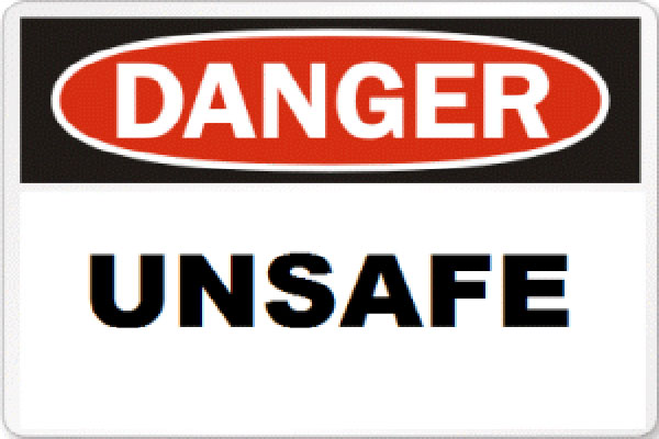 Unsafe Meaning and Definition