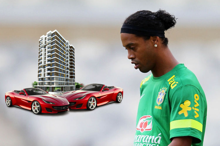 Foreclosure to legendary football player Ronaldinho...